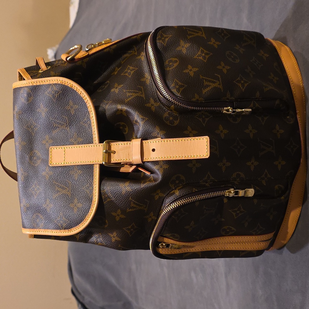 Louis Vuitton Sac À Dos Bosphore Monogram Canvas Backpack